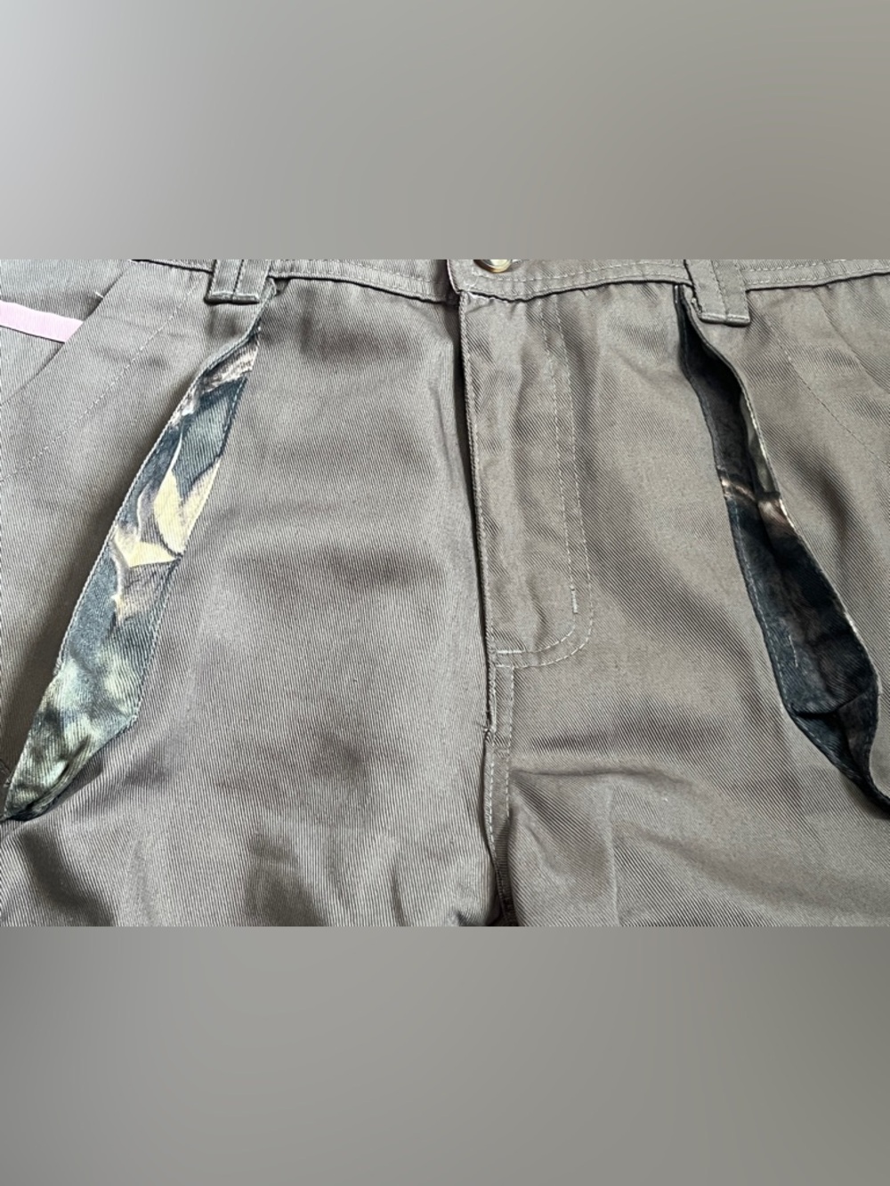 MASTER SPORTSWOMAN Convertible Cargo Pants Pink Trim Camo M - Picture 3 of 10